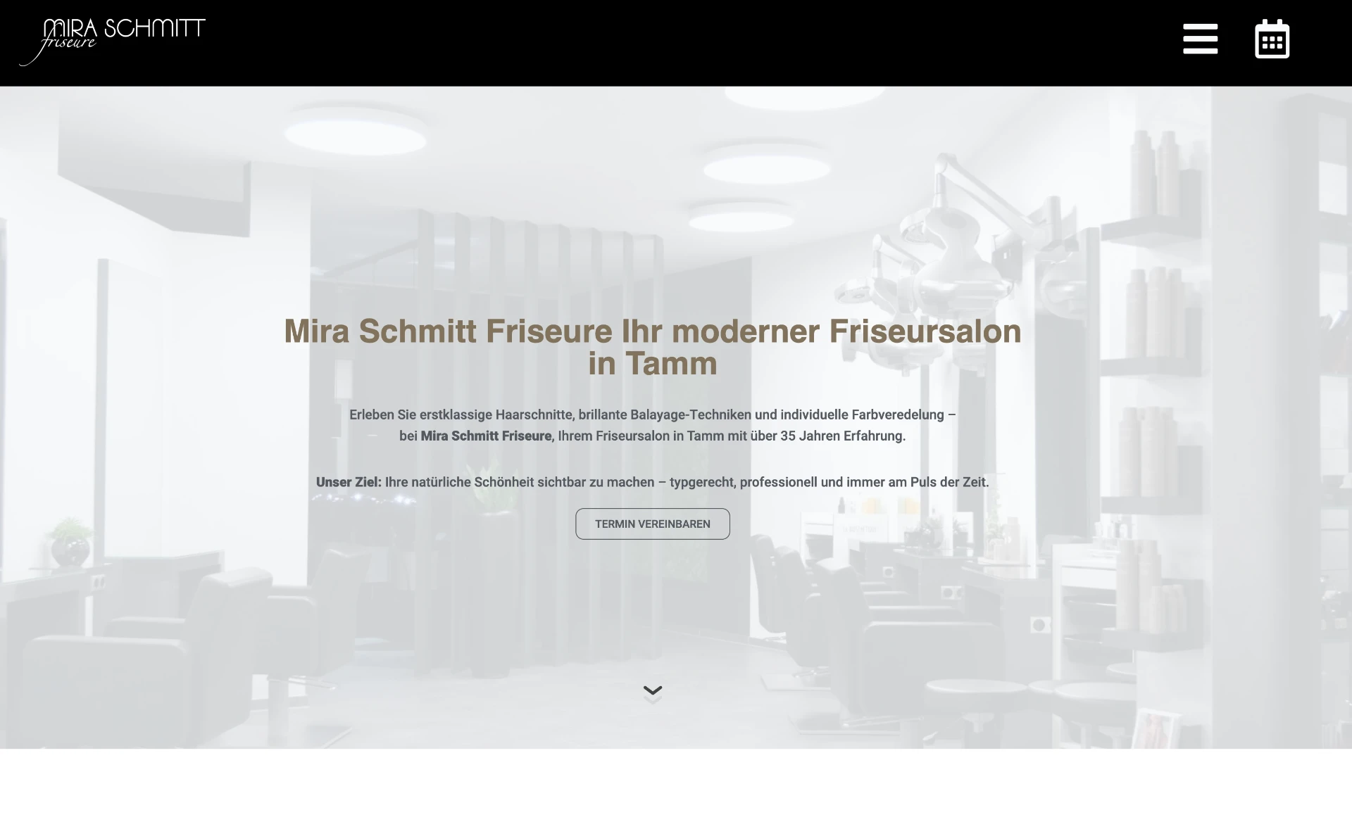 Mira Schmitt Friseure Website