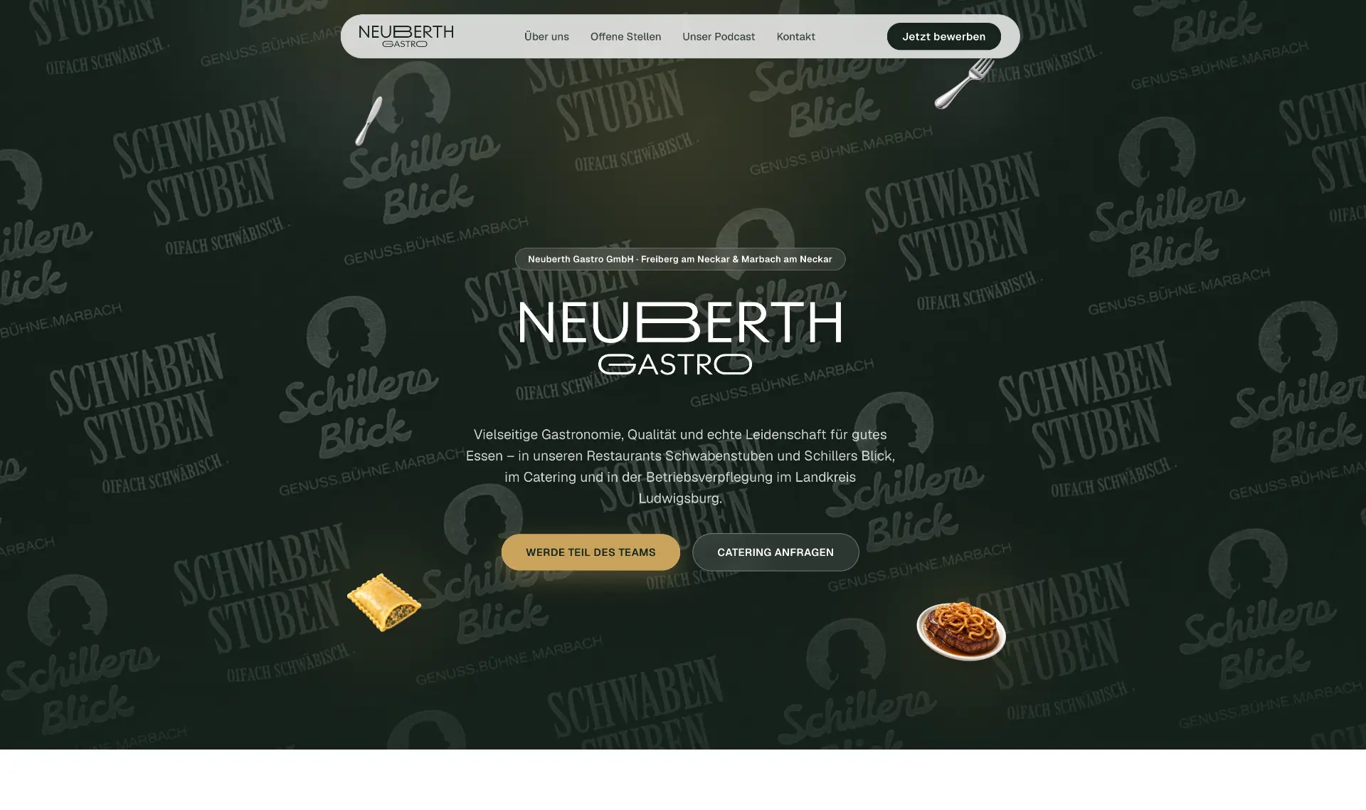 Neuberth Gastro Website