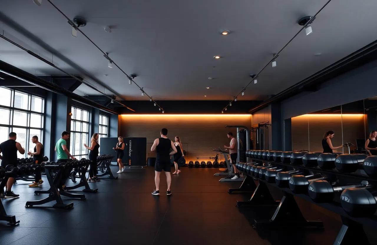 Beispiel-Website für Fitness & Wellness: Studio Kraftwerk